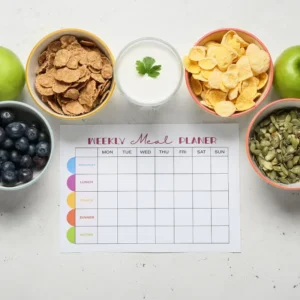 Weekly Meal Prep Planner (PDF Template)